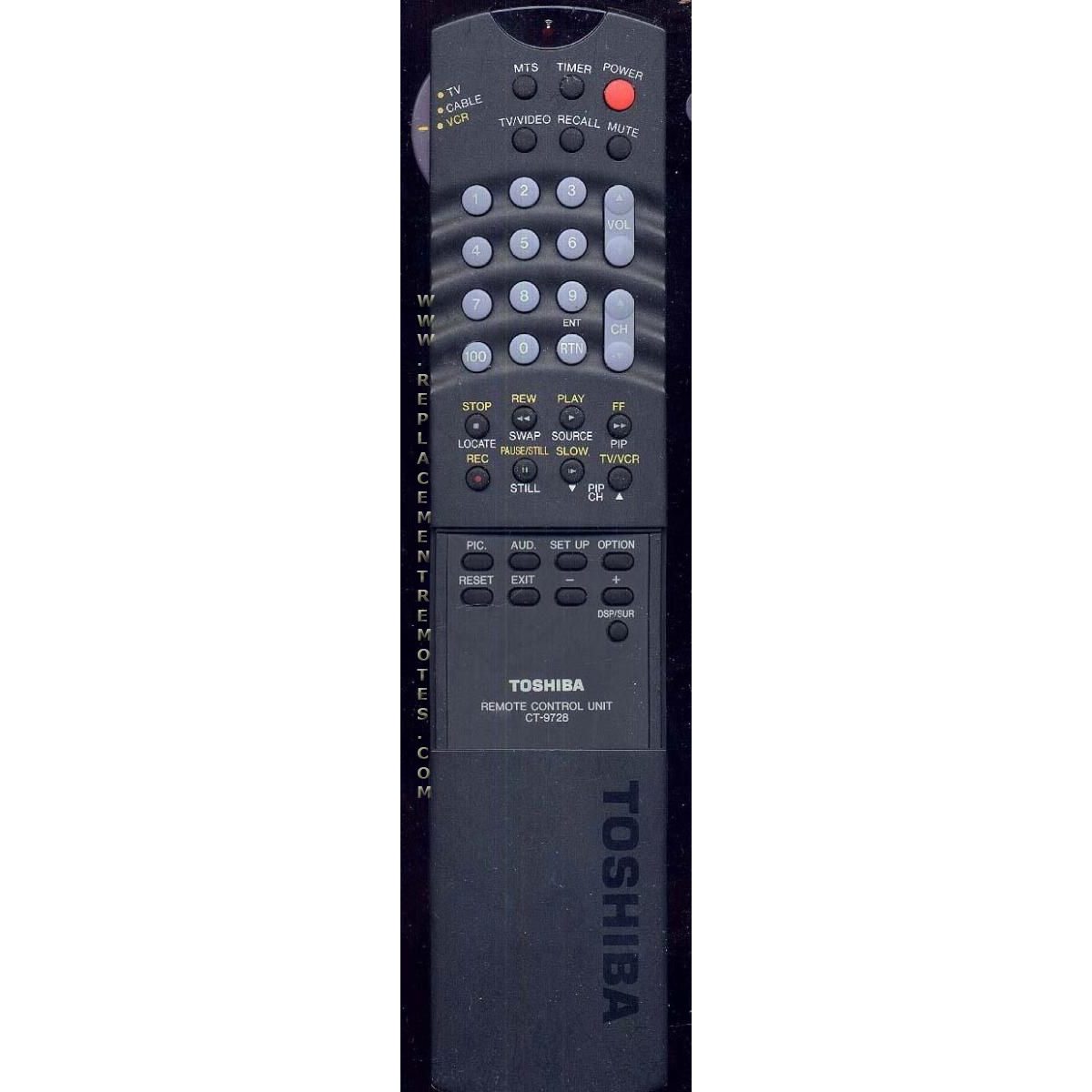 Toshiba CT9728 TV Remote Control