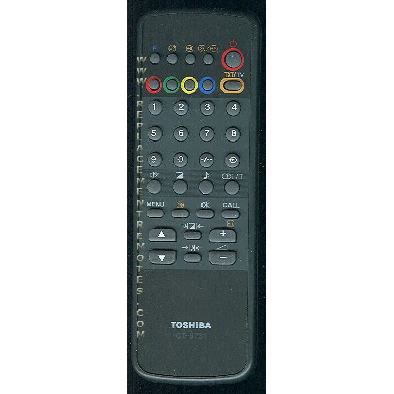 Toshiba CT9731 TV Remote Control