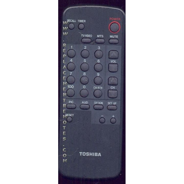 Toshiba CT9743 TV Remote Control