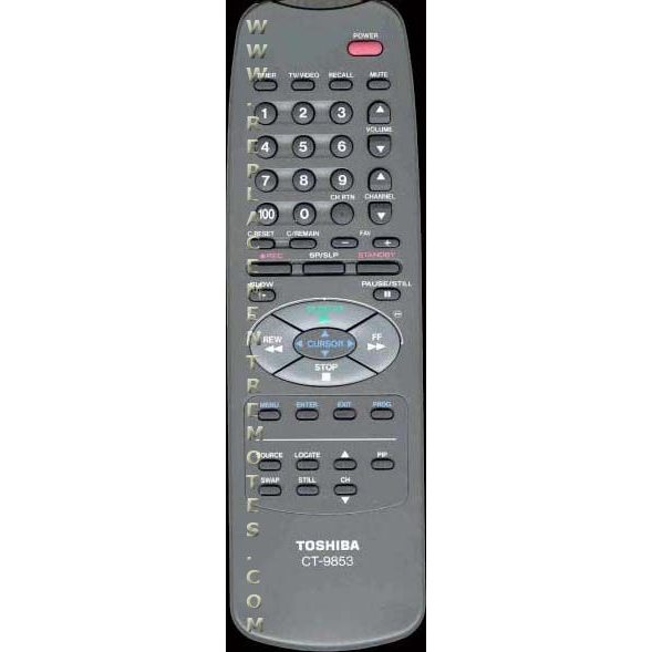 Toshiba CT9853 TV Remote Control