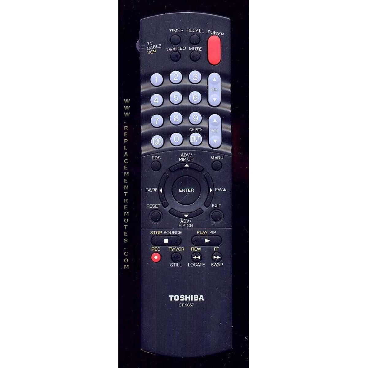 Toshiba CT9857 TV Remote Control