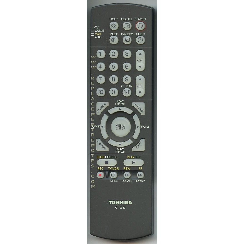 Toshiba CT9953 TV Remote Control