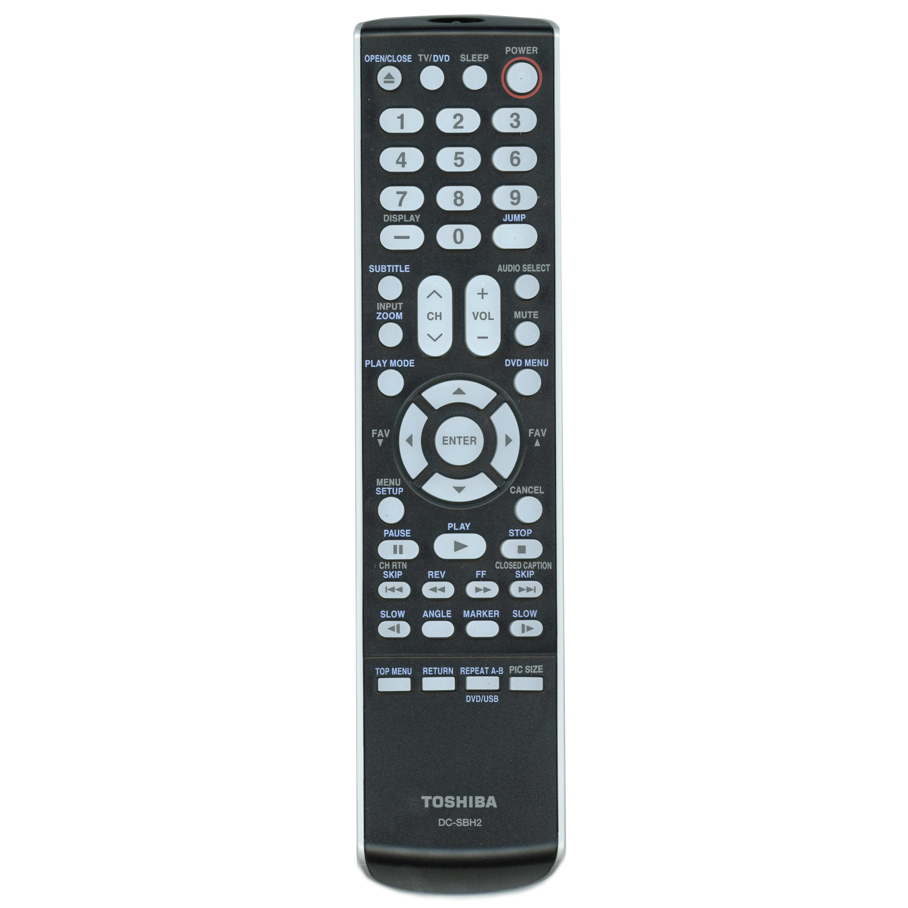 Toshiba DCSBH2 TV/DVD Remote Control