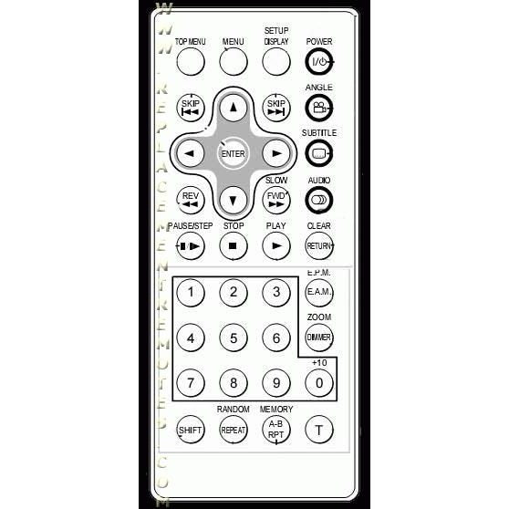 Toshiba MEDR03UX Consumer Electronics Remote Control