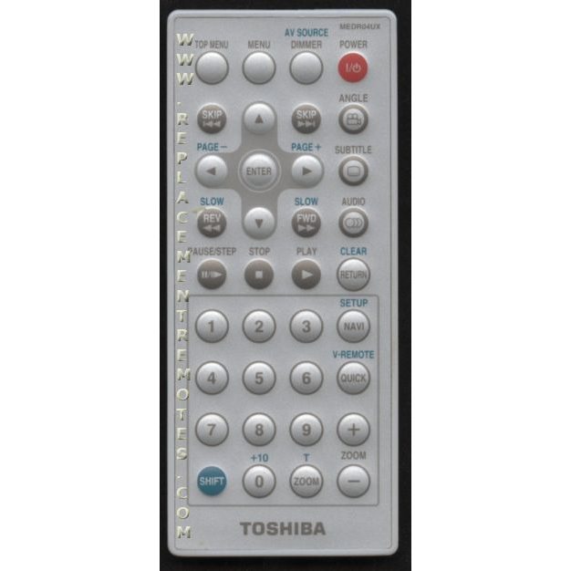 Toshiba MEDR04UX Consumer Electronics Remote Control