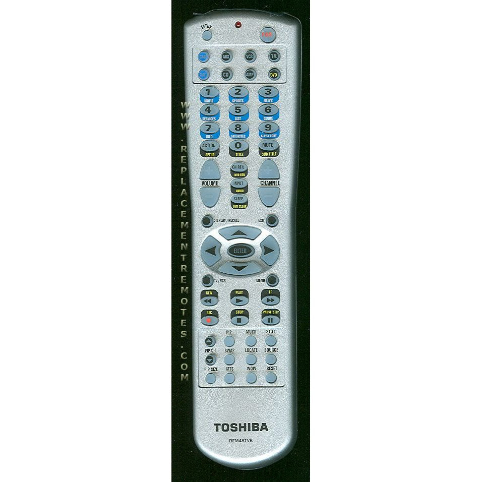 Toshiba REM48TVB Advanced Universal Remote Control