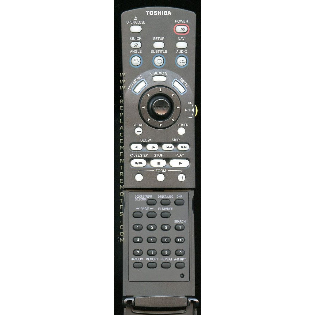 Toshiba SER0035 TV/DVD Remote Control