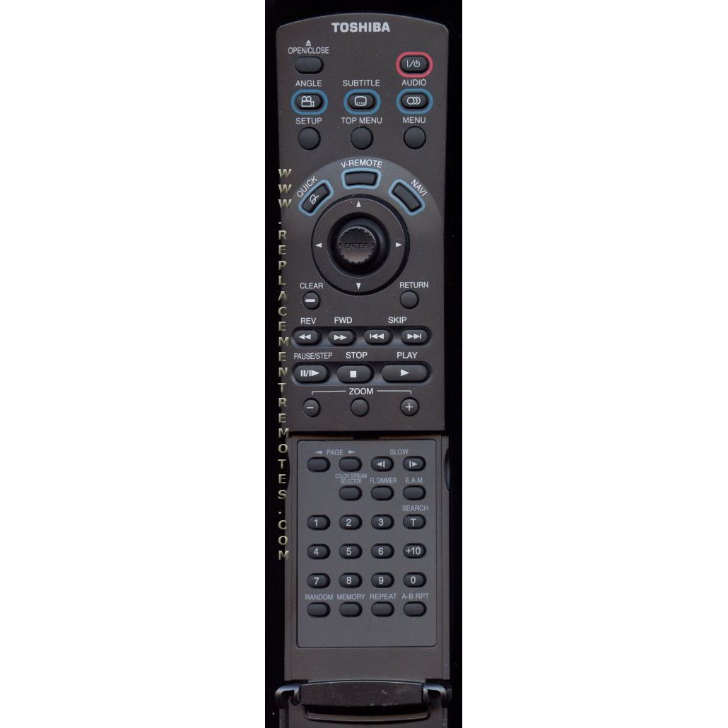 Toshiba SER0050 DVD Remote Control