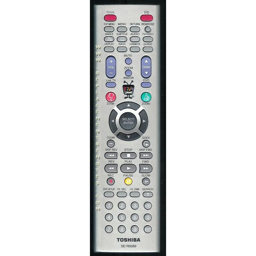 Toshiba SER0089 DVR Remote Control