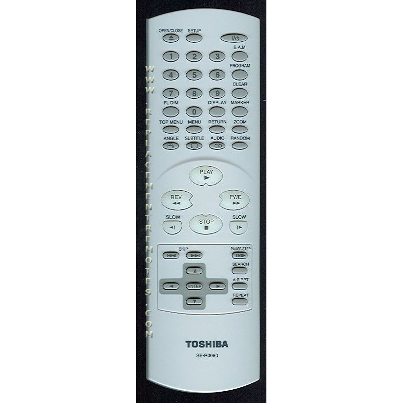 Toshiba SER0090 DVD Remote Control