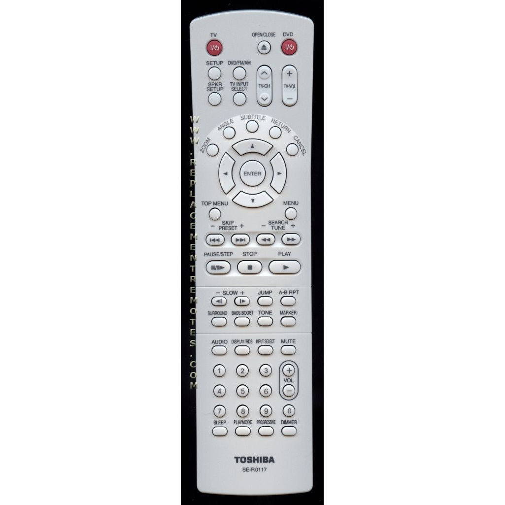 Toshiba SER0117 Receiver Remote Control