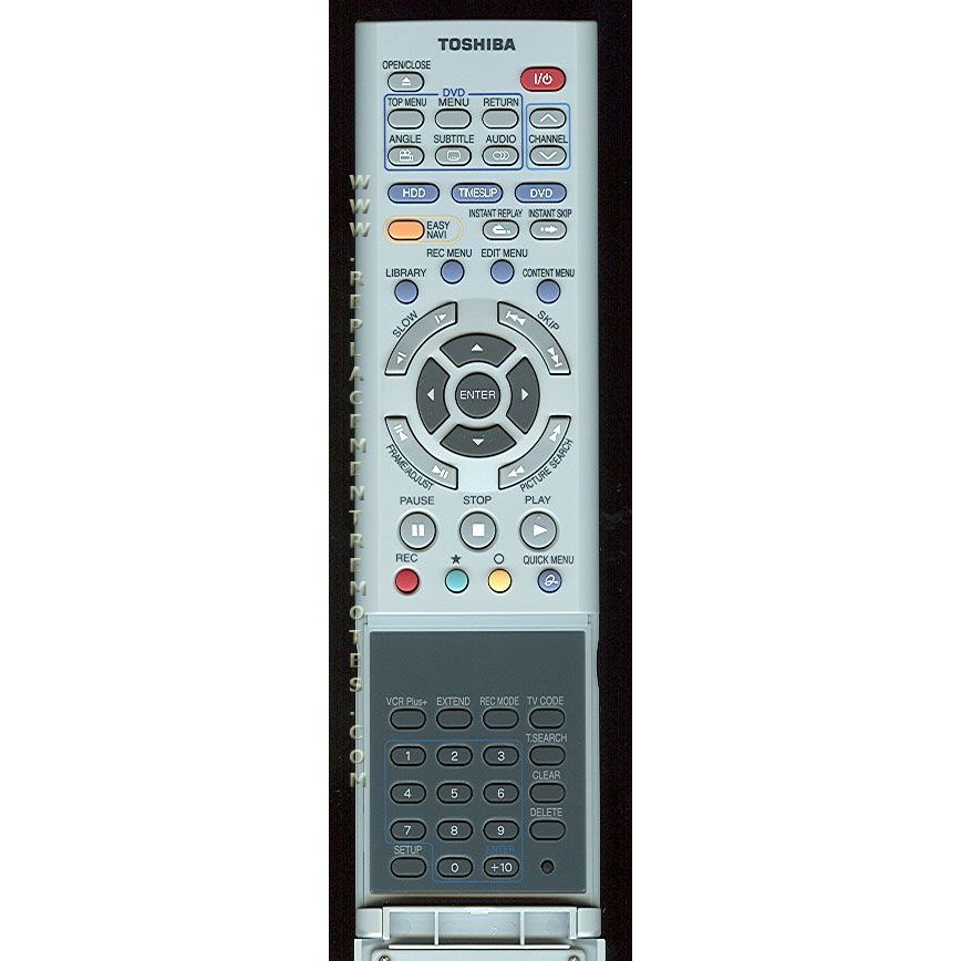 Toshiba SER0125 DVD Remote Control