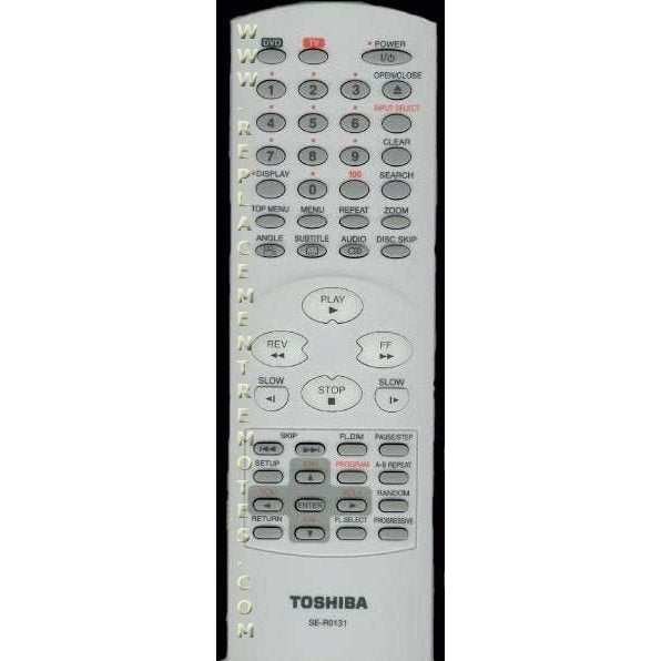 Toshiba SER0131 TV/DVD Remote Control