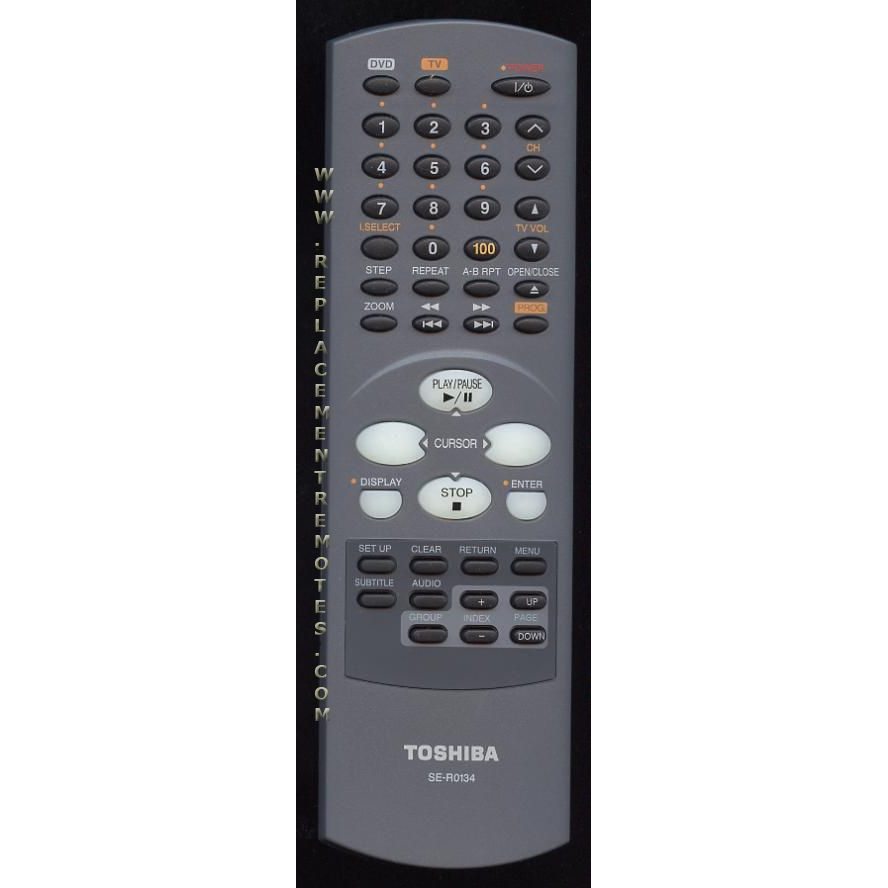 Toshiba SER0134 DVD Remote Control