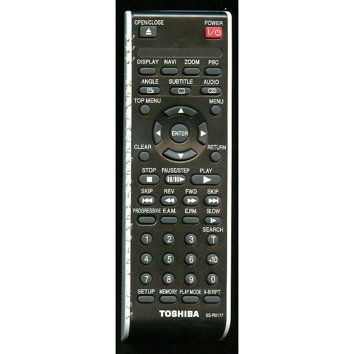 Toshiba SER0168 DVD Remote Control