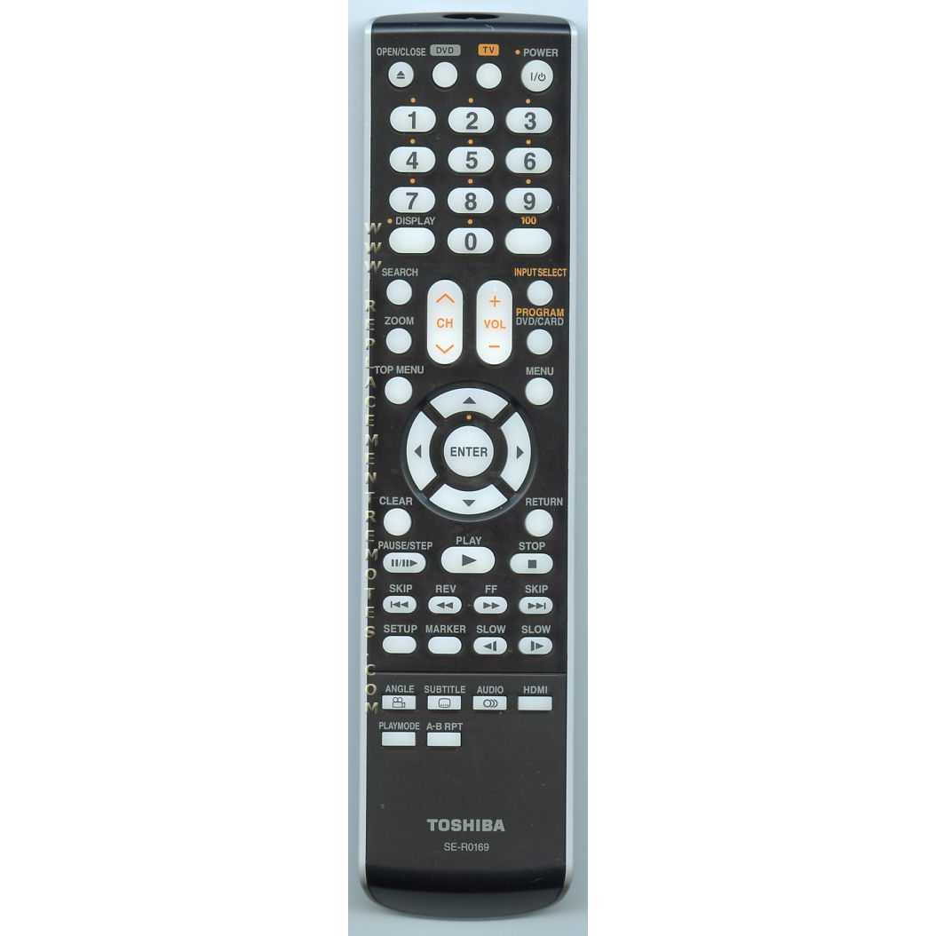 Toshiba SER0169 Consumer Electronics Remote Control