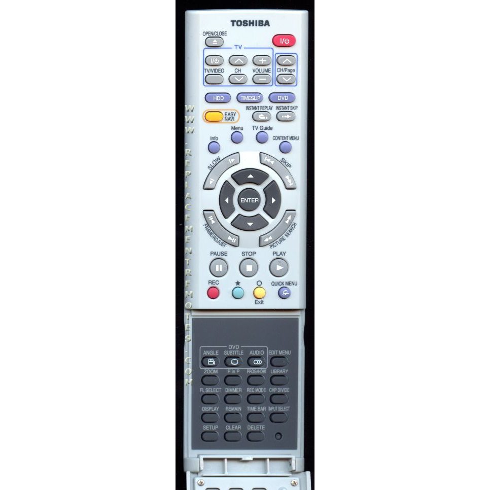 Toshiba SER0199 DVDR Remote Control