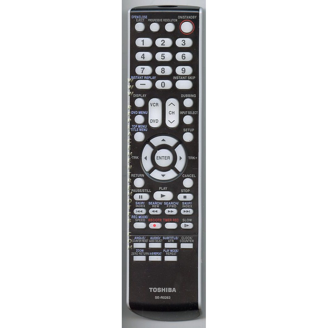 Toshiba SER0263 DVDR Remote Control