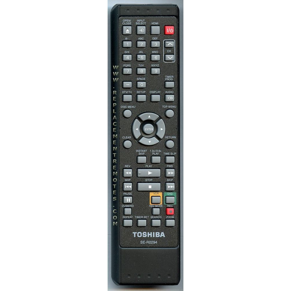 Toshiba SER0294 DVR Remote Control