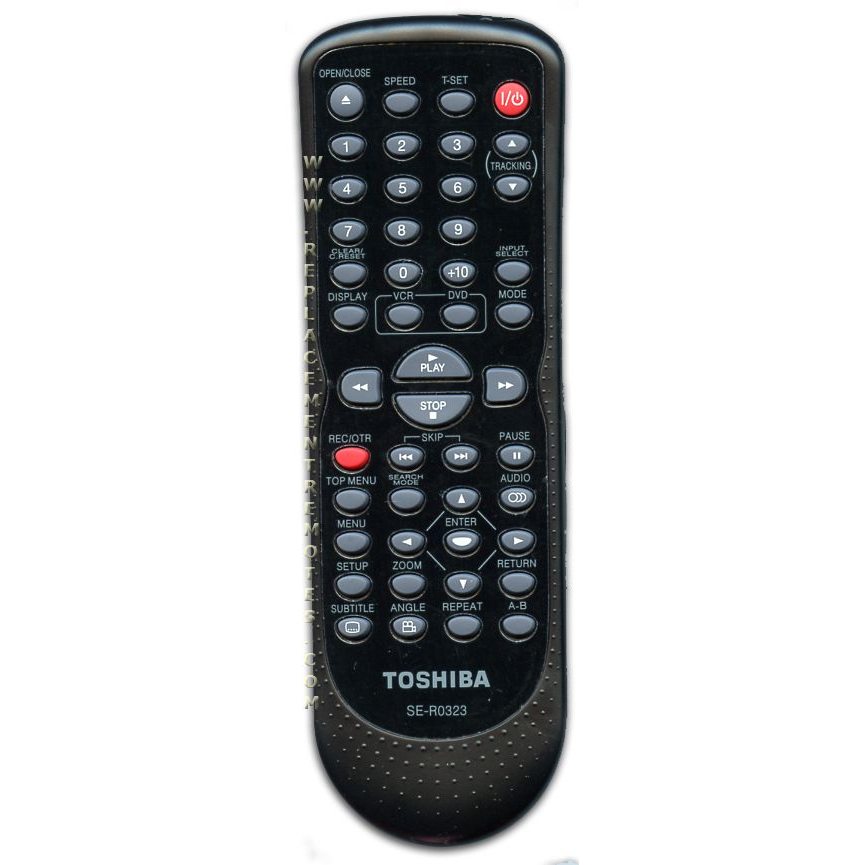 Toshiba SER0323 DVD/VCR Remote Control