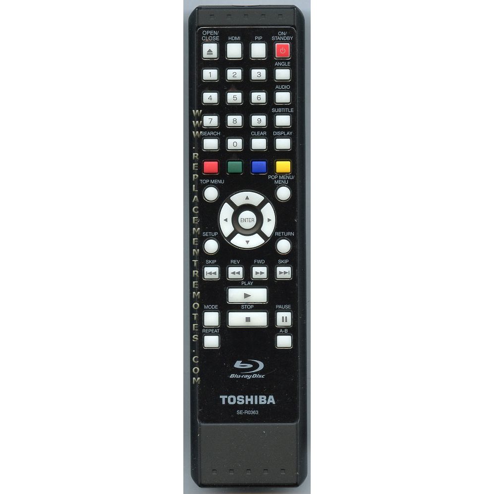 Toshiba SER0363 DVD Remote Control