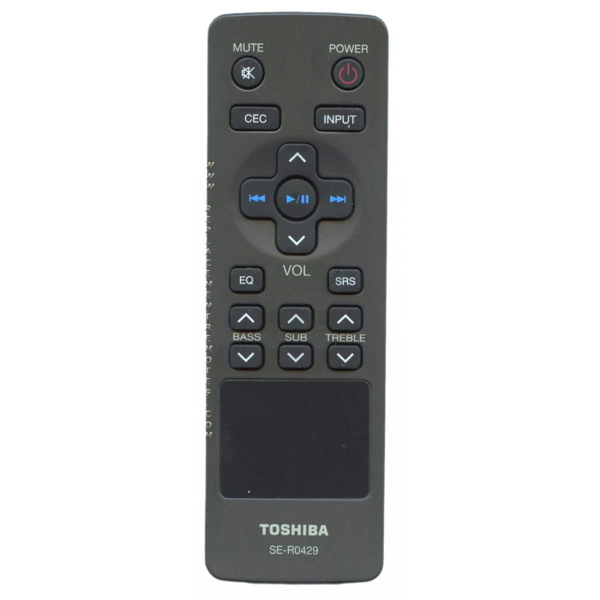 Toshiba SER0429 Home Theater Remote Control