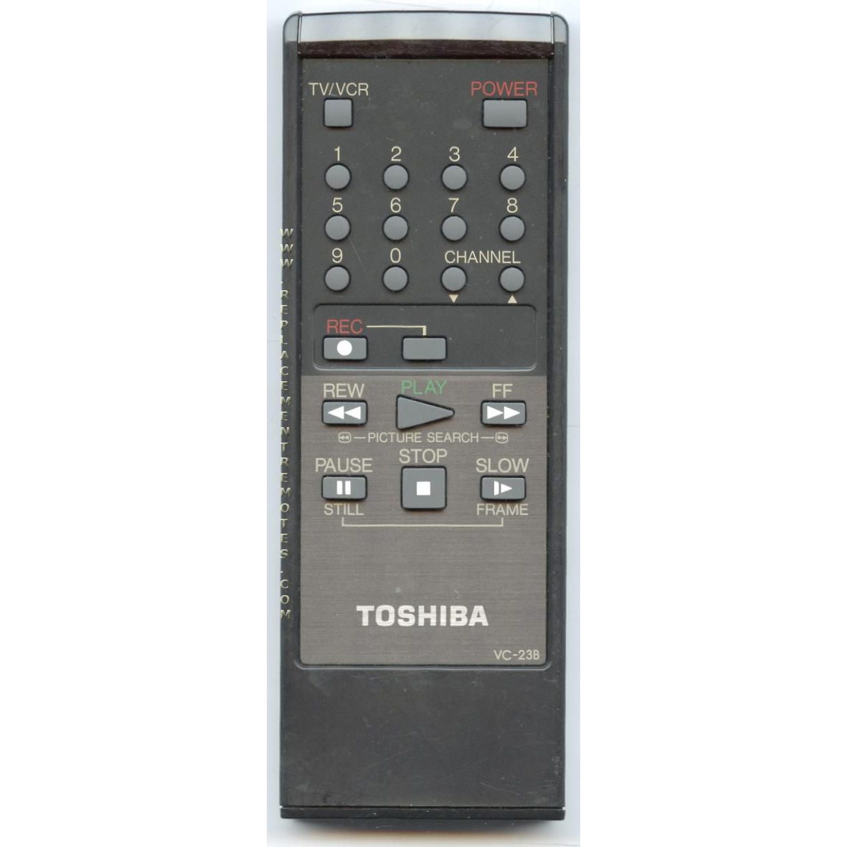 Toshiba VC23B VCR Remote Control