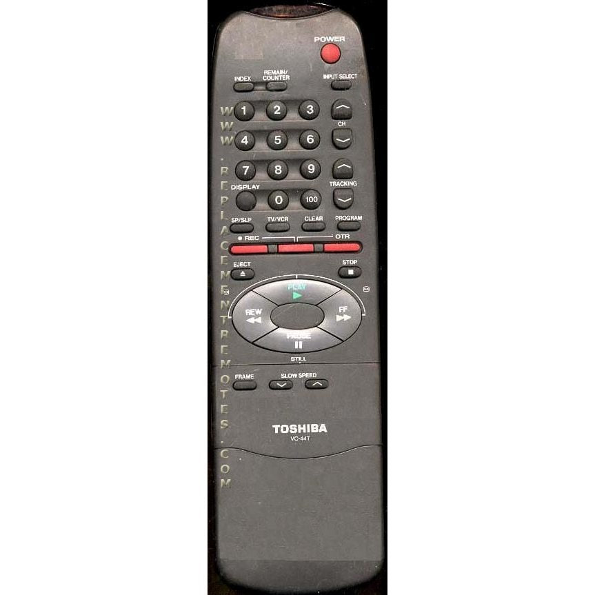 Toshiba VC44T VCR Remote Control