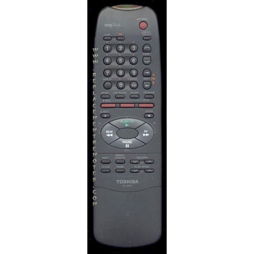 Toshiba VC459T VCR Remote Control