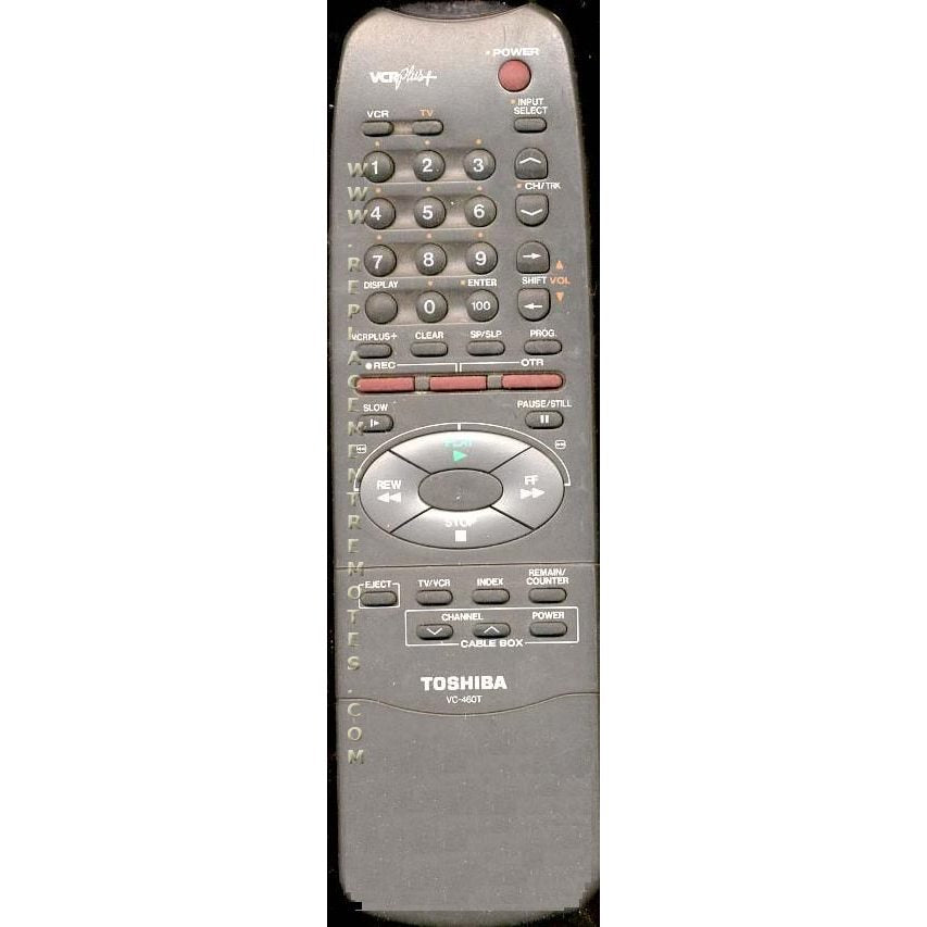 Toshiba VC460T VCR Remote Control