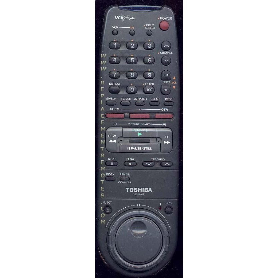 Toshiba VC469JT TV/VCR Remote Control