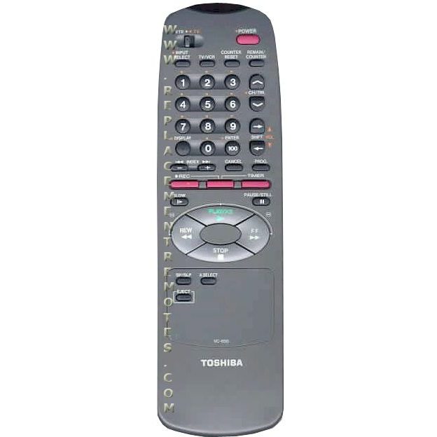 Toshiba VC650 VCR Remote Control