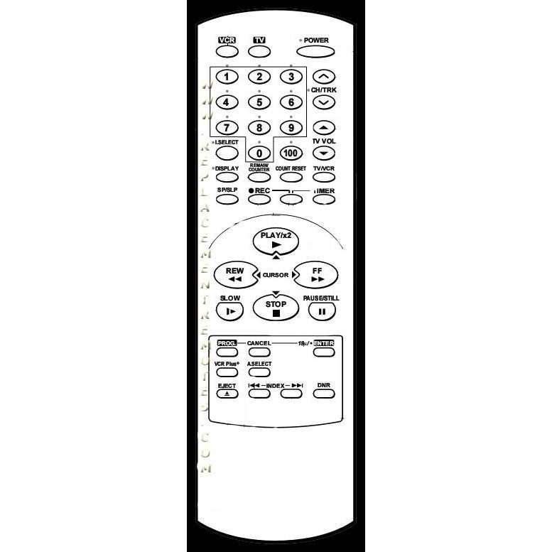 Toshiba VC701 Consumer Electronics Remote Control