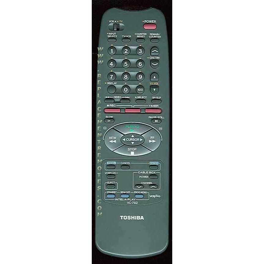 Toshiba VC782 Consumer Electronics Remote Control