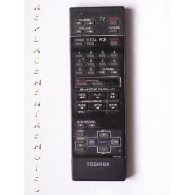 Toshiba VCD40 Consumer Electronics Remote Control