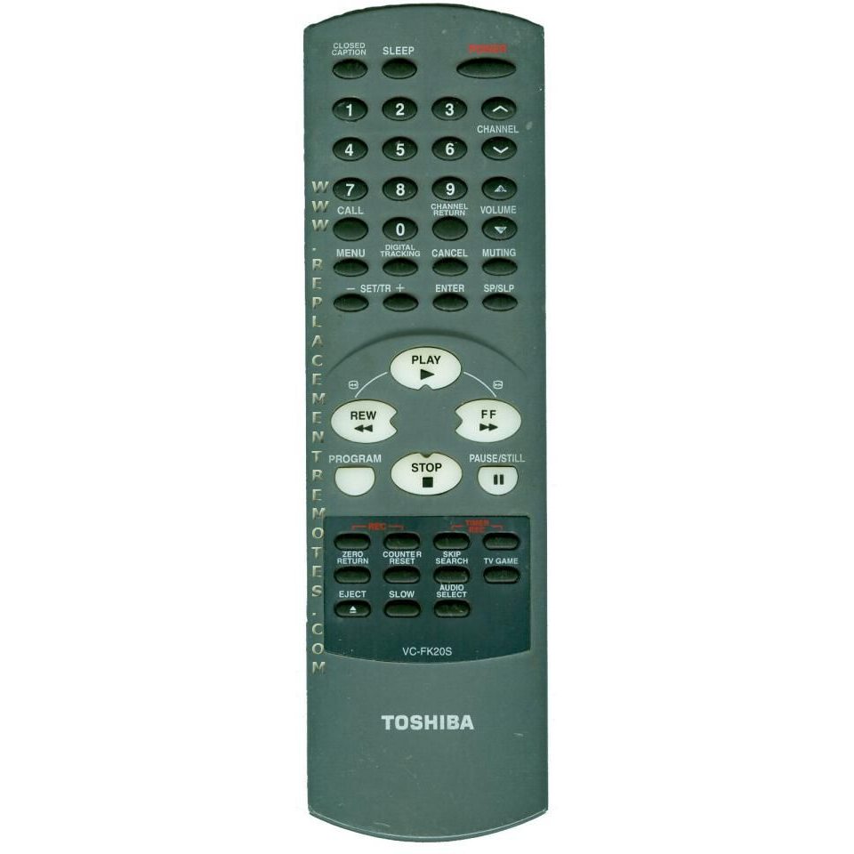 Toshiba VCFK20S TV/VCR Remote Control