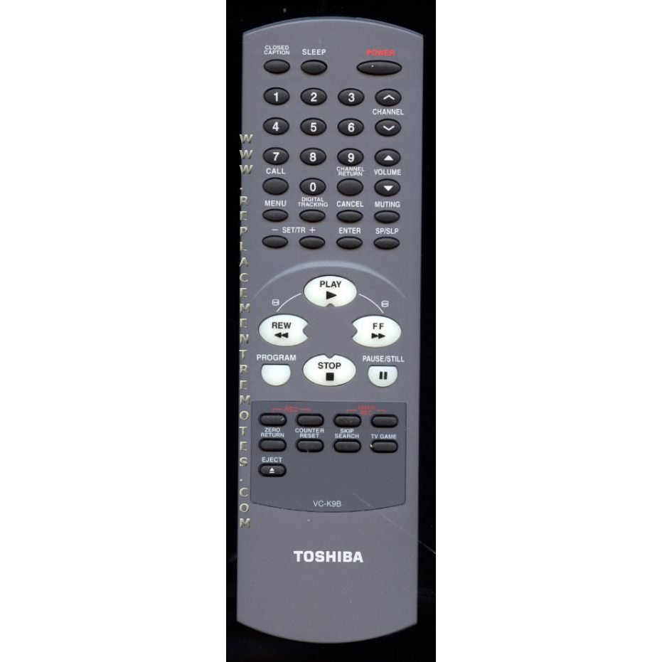 Toshiba VCK9B Consumer Electronics Remote Control