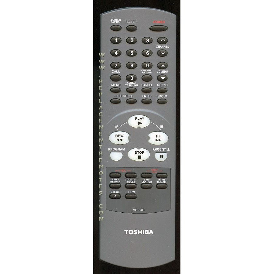 Toshiba VCL4B Consumer Electronics Remote Control