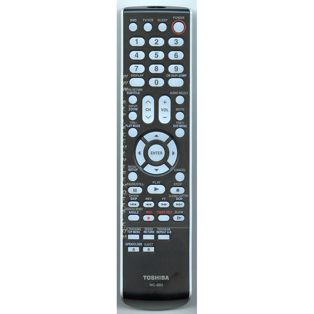 Toshiba WCSB2 Consumer Electronics Remote Control