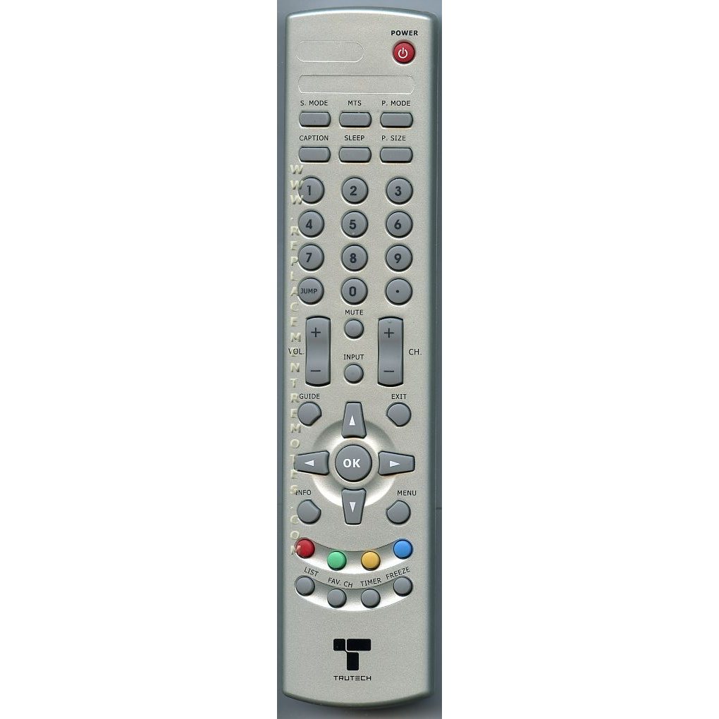 Trutech PM1619STA1 TV Remote Control