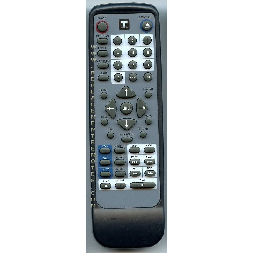 Trutech RCNN55 DVD Remote Control