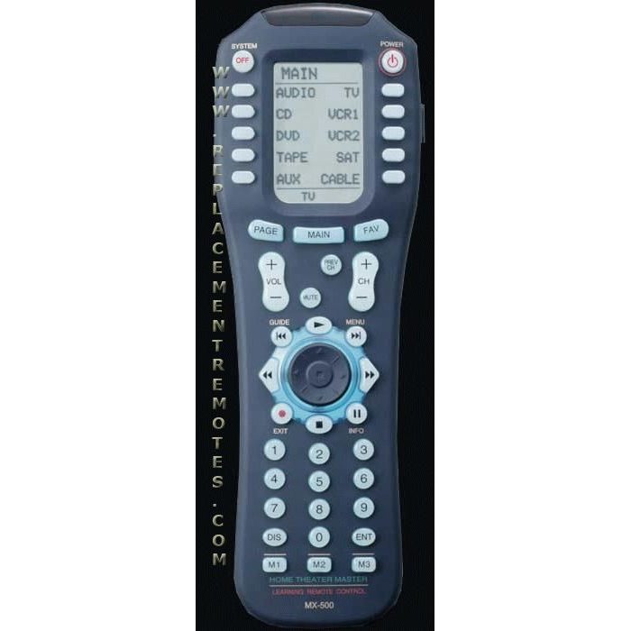 URC-Universal-Remote-Controls MX500 Advanced Universal Remote Control