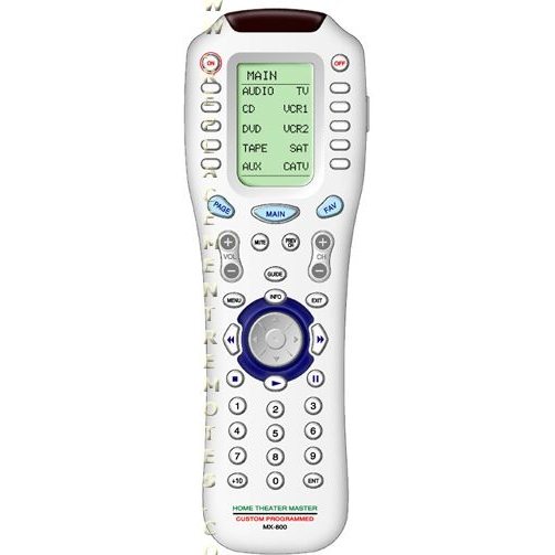 URC-Universal-Remote-Controls MX800 Advanced Universal Remote Control