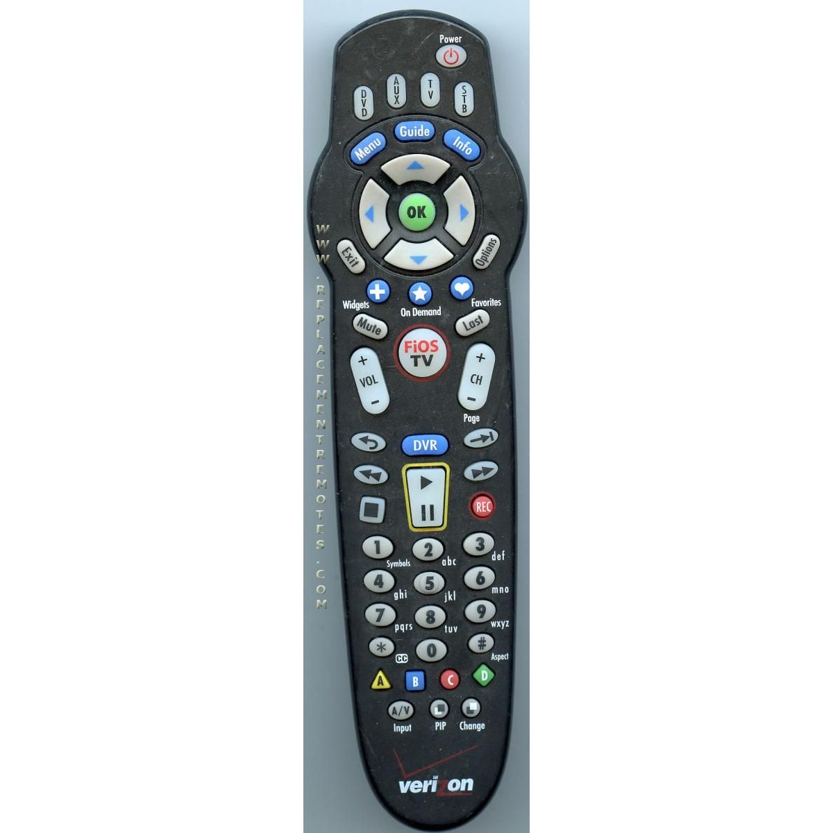 Verizon RC1445301/00B Cable Remote Control