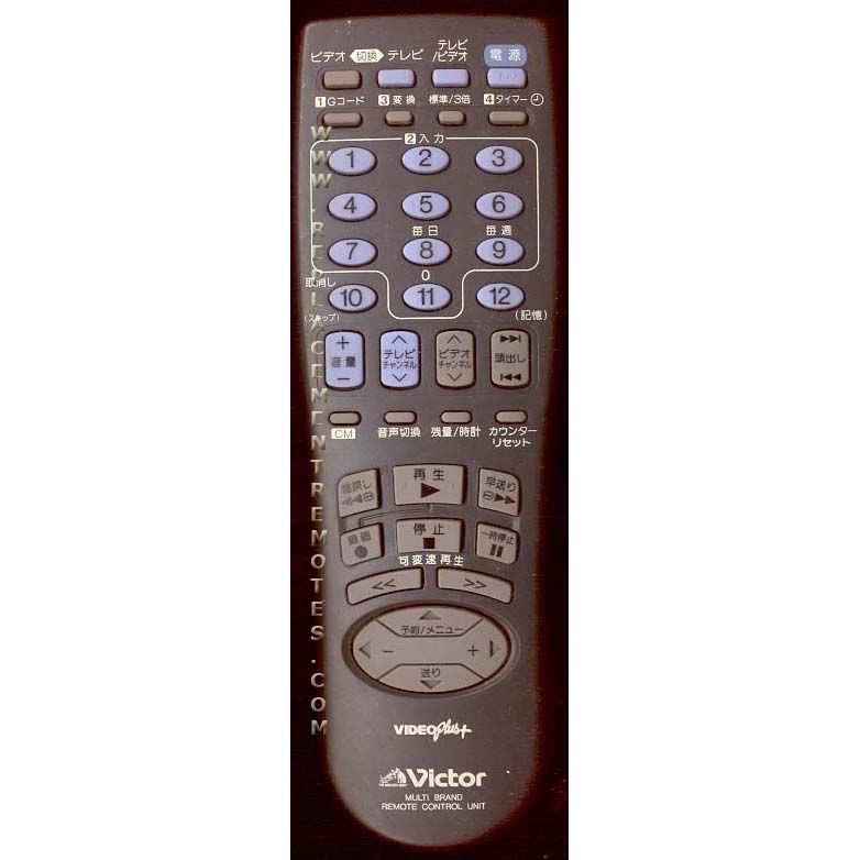 Victor UR64EC1822 Audio Remote Control