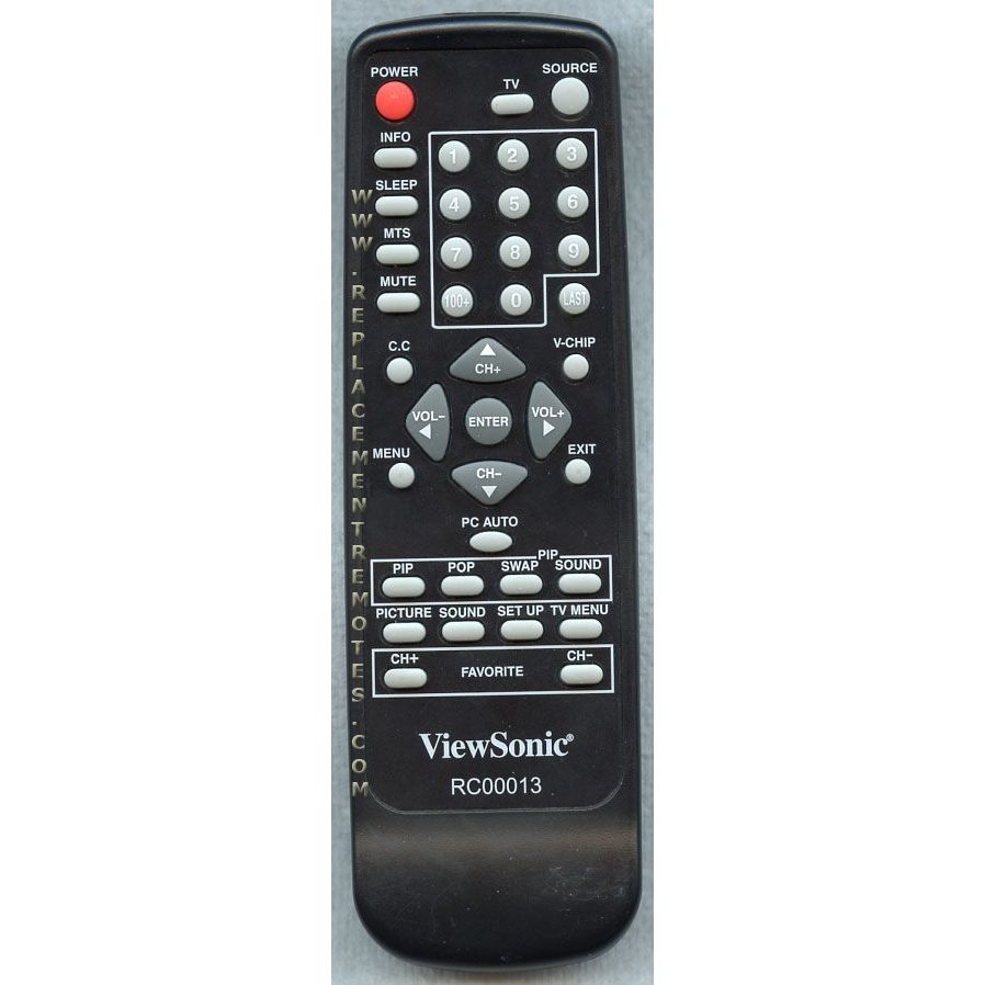 Viewsonic RC00013 TV Remote Control