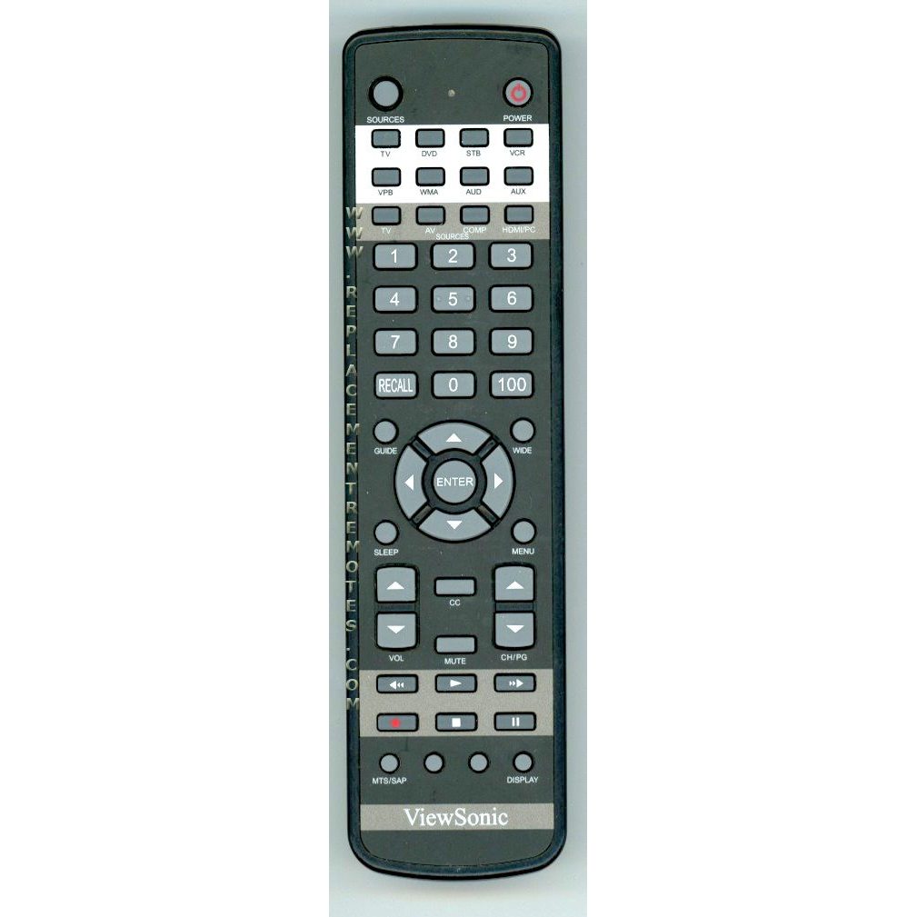 Viewsonic UBRC110 TV Remote Control