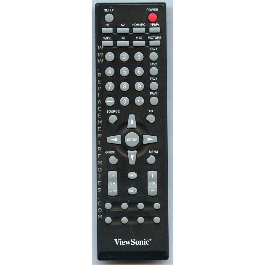 Viewsonic VWS001 TV Remote Control