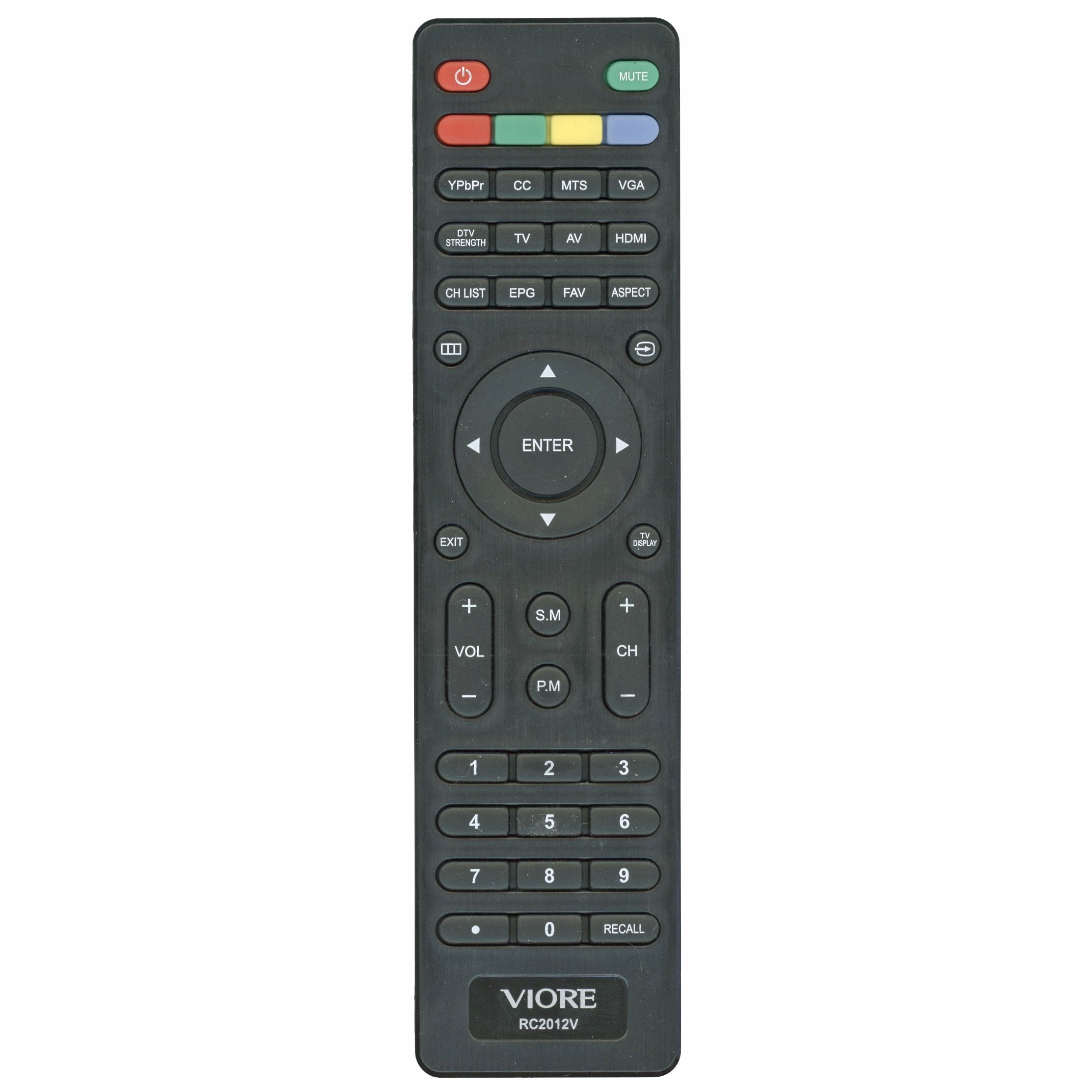 Viore RC2012V TV Remote Control