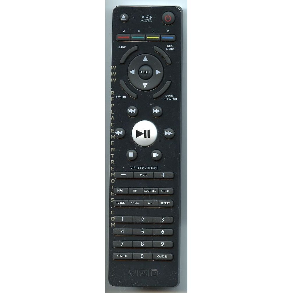 Vizio VR7A Blu-ray Remote Control